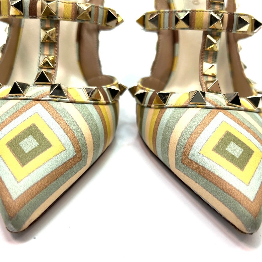 🌷❤️‍🔥FINAL SALE 🔥 NO OFFERS🌷💥Valentino Garavani Rockstud Heels 36 - Picture 8 of 12
